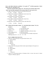 Civics and ethical education worksheet 3 for grade 11.docx